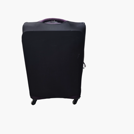 FUNDA PARA VALIJA MEDIANA - LISA NEGRA